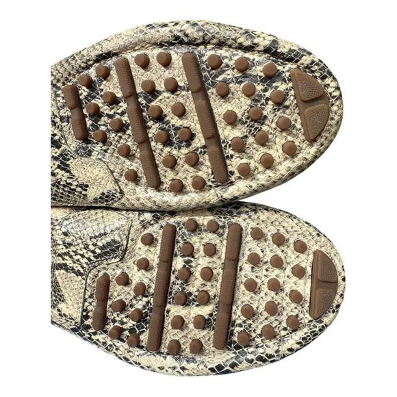 Cole Haan Grant Embossed Snakeskin Driving Moc Loafer Women size 7 - Picture 8 of 9